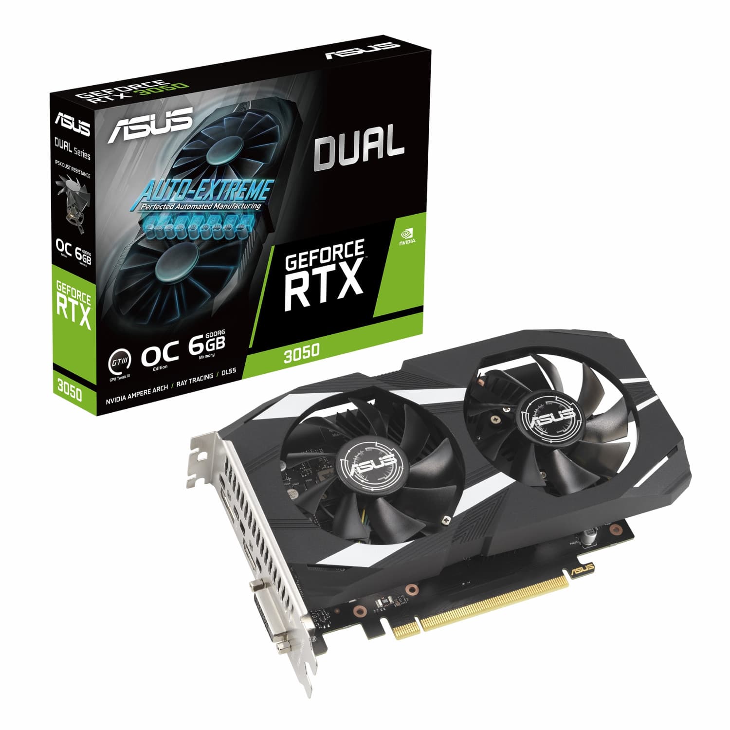 Asus Dual RTX 3050 OC 6GB