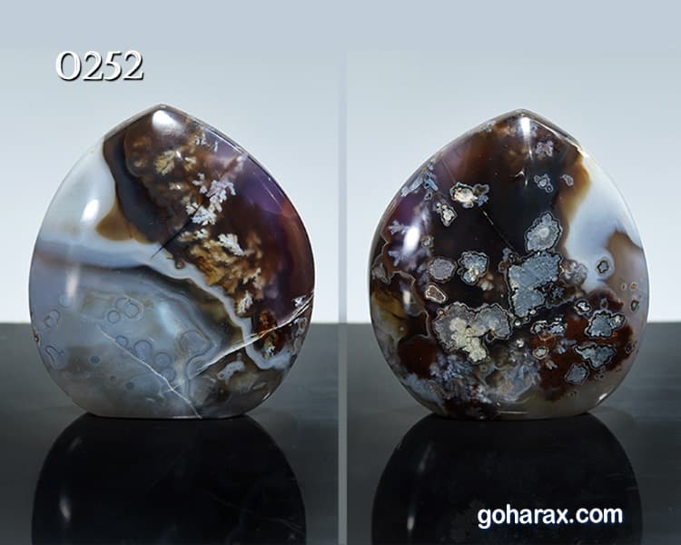 سنگ زینتی عقیق شجر | code:0252
