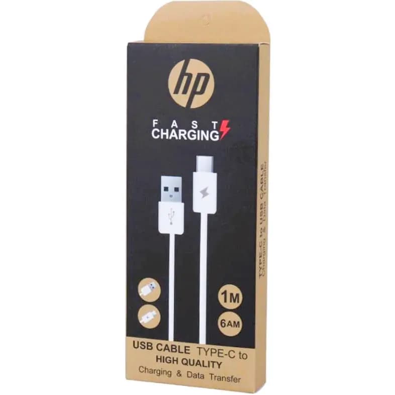 کابل شارژ USB-A به Type-C برند HP