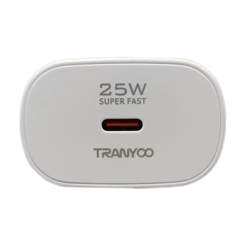 شارژر دیواری 25W فست و PD تک پورت ترانیو مدل T-SA2C — تصویر ۲