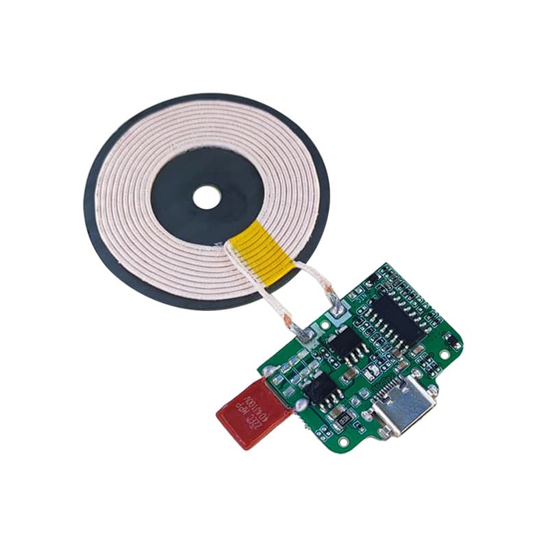 ماژول شارژر وایرلس 15W با ورودی Type-C به همراه صفحه کویل شارژ مدل K9-HT1606