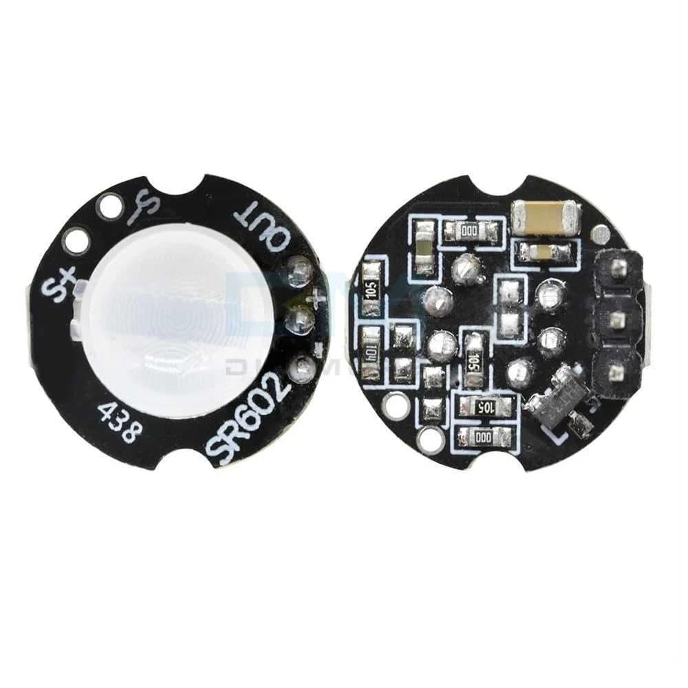 ماژول PIR سنسور تشخیص حرکت بدن SR602 — تصویر ۳