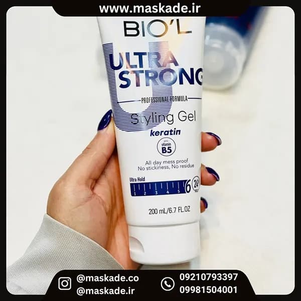 ژل مو بیول تیوپی
