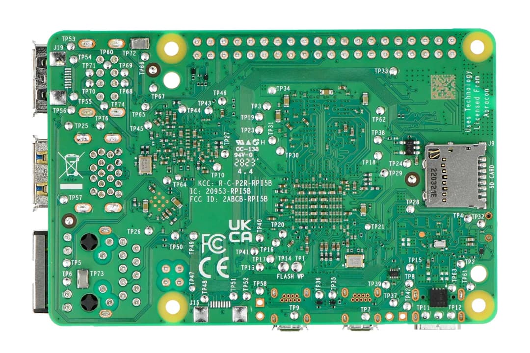 برد رسپبری پای 5 تولید انگلستان با رم 4 گیگابایت | Raspberry pi 5 with 4G RAM — تصویر ۵