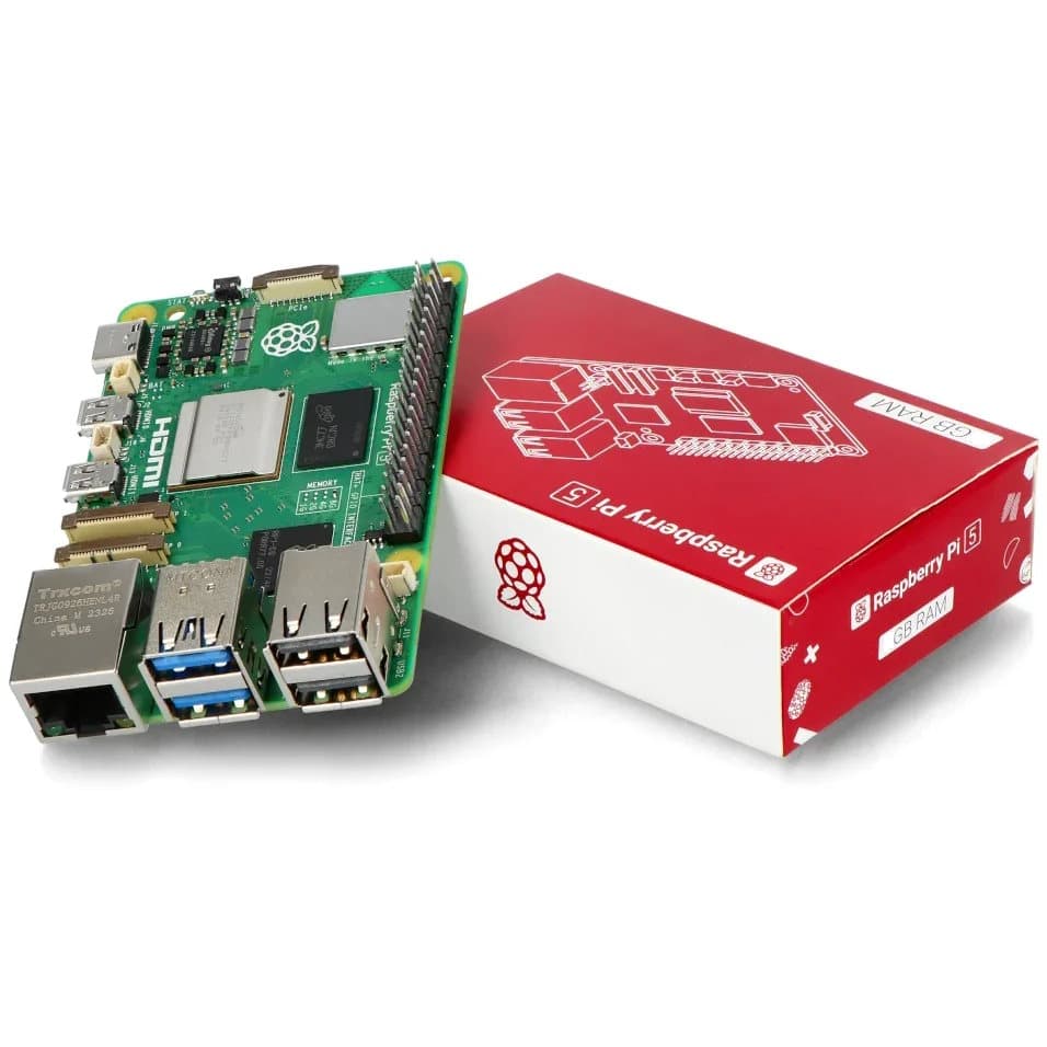 برد رسپبری پای 5 تولید انگلستان با رم 4 گیگابایت | Raspberry pi 5 with 4G RAM — تصویر ۲