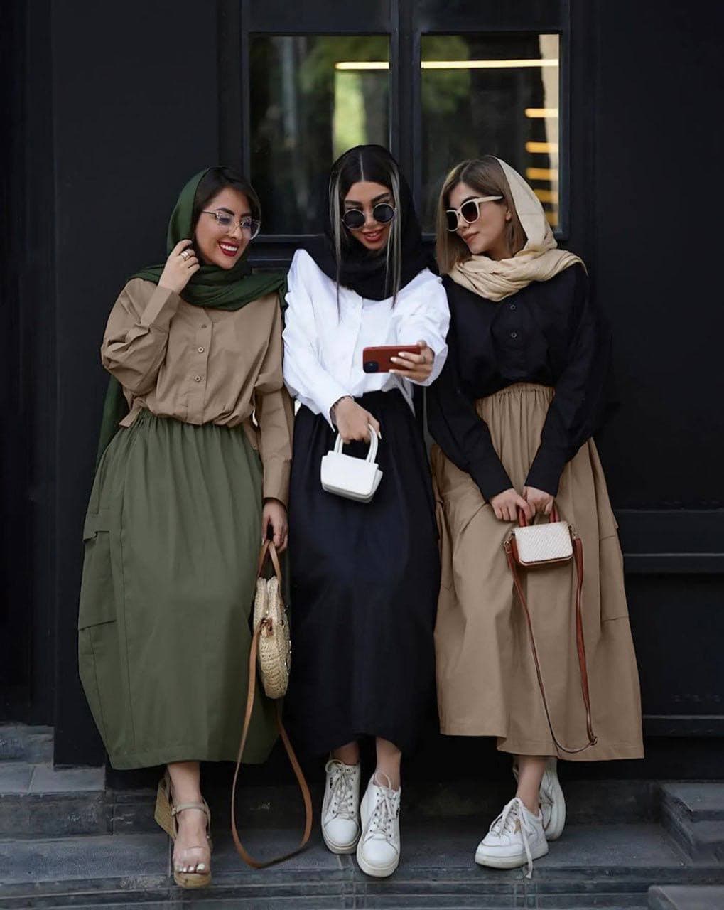 ست شومیز دامن کد 0629 — تصویر ۳