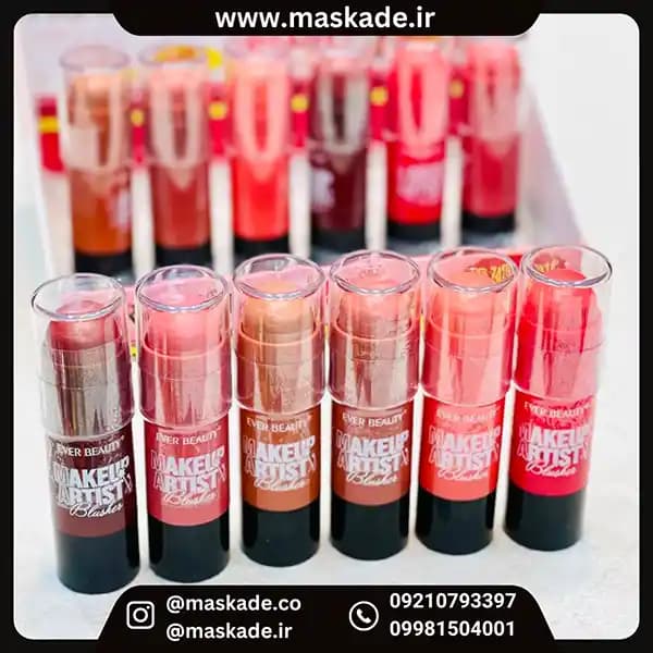 رژگونه استیکی EVER BEAUTY — تصویر ۲