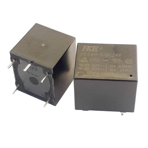 رله HKE پایه میلون 24 ولت 5 پایه 10 آمپر مدل HKE HRS4H-S DC24V