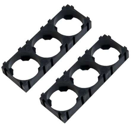 براکت پلاستیکی 1X3 نگهدارنده باتری های لیتیوم یون 18650 — تصویر ۵