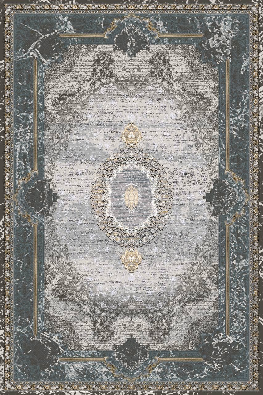 زیر سفره ای مخمل طرح مدالیون ایرانی فرمهر کد tbt-f13040