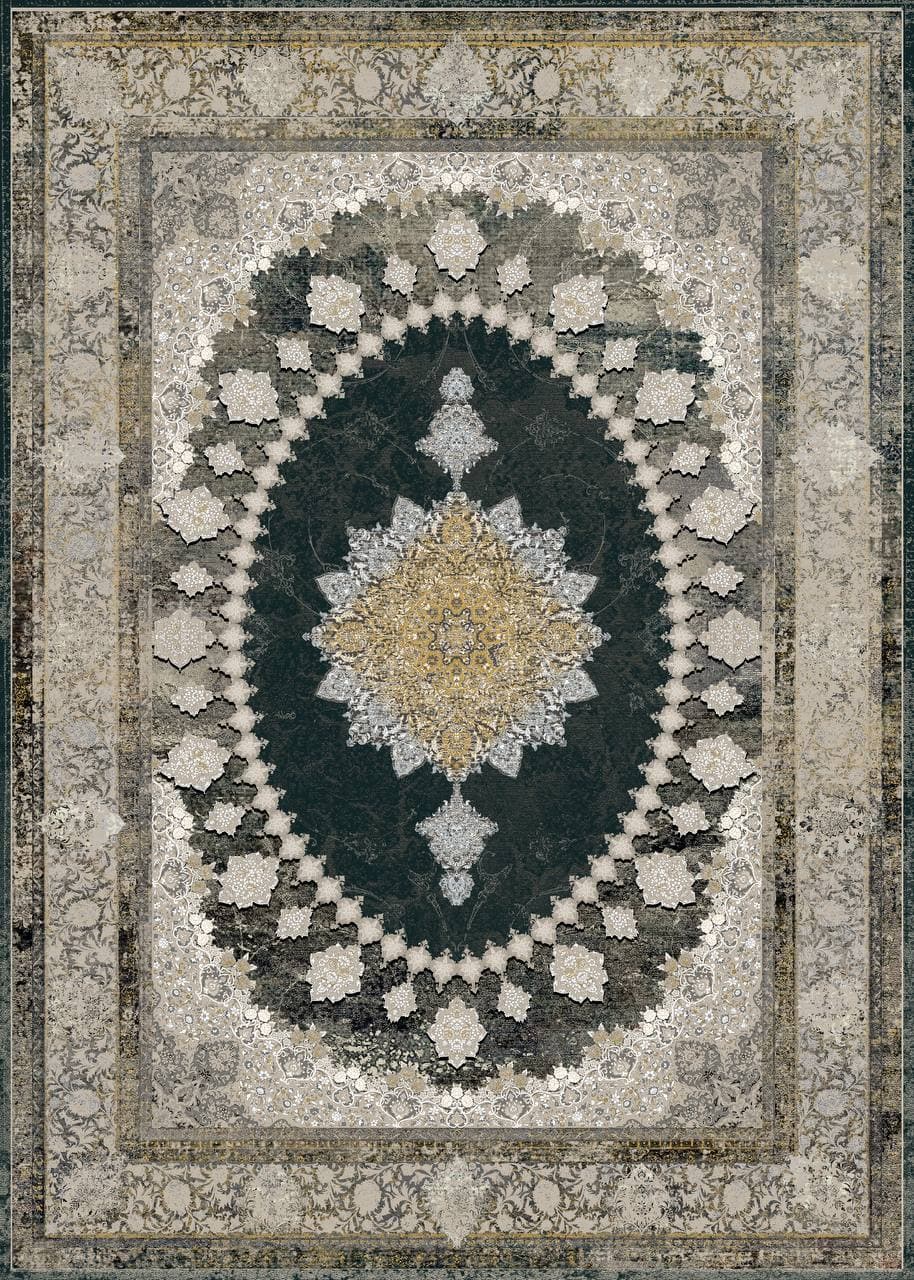 زیر سفره ای مخمل پورشه طرح کلاسیک برند فرمهر کد tbt-f13027