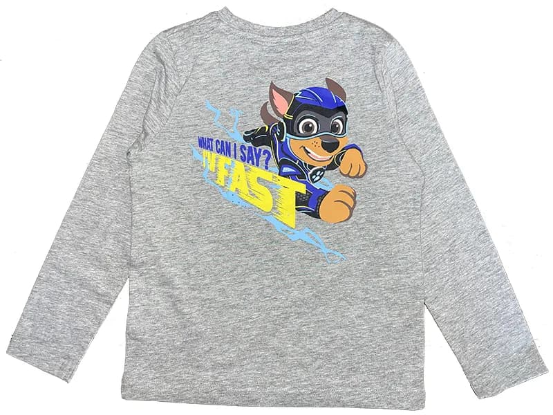 بلوز آستین بلند Paw Patrol آلمان خاکستری طرح سگهای نگهبان — تصویر ۲