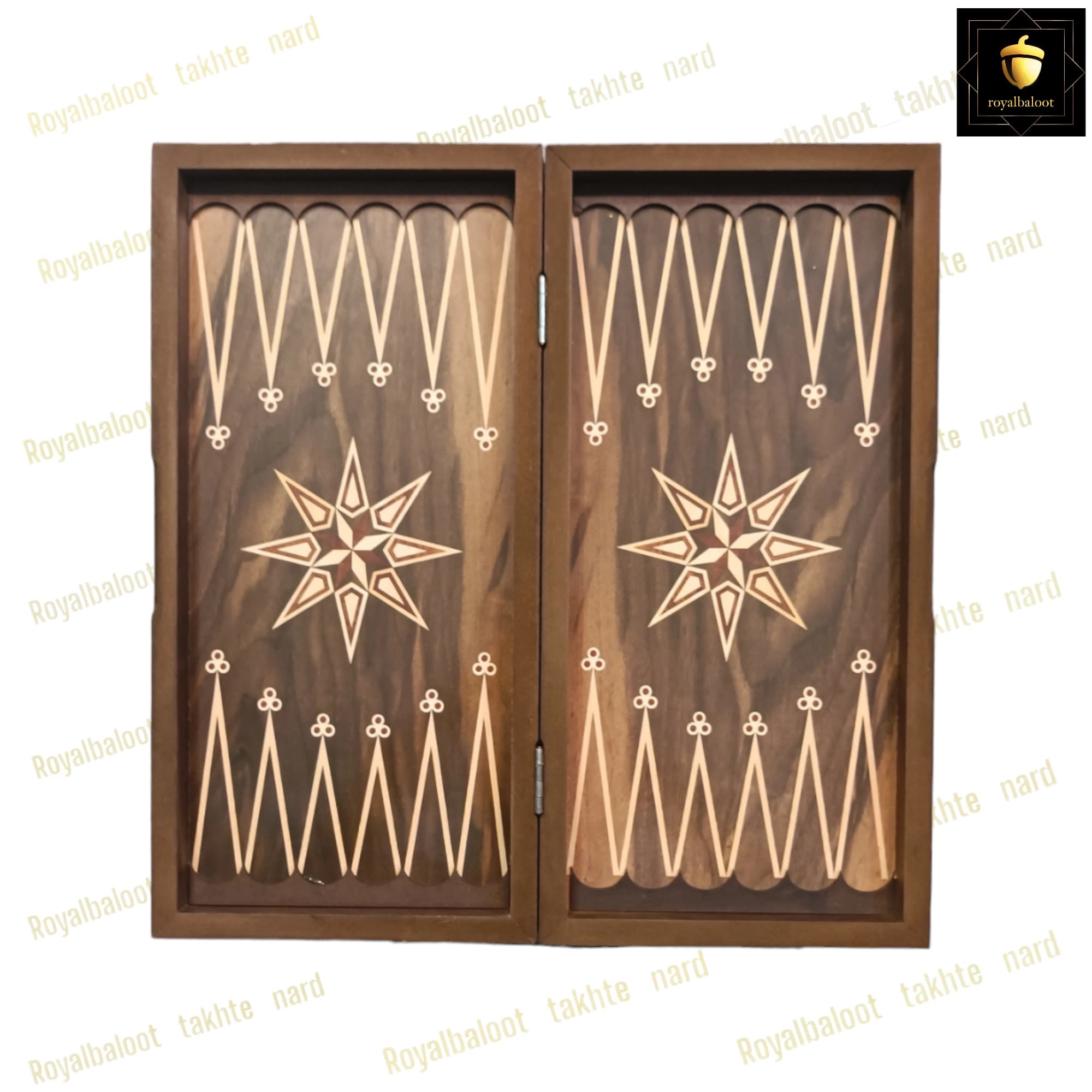 تخته نرد ام دی اف طرح کلاسیک یک کد 8