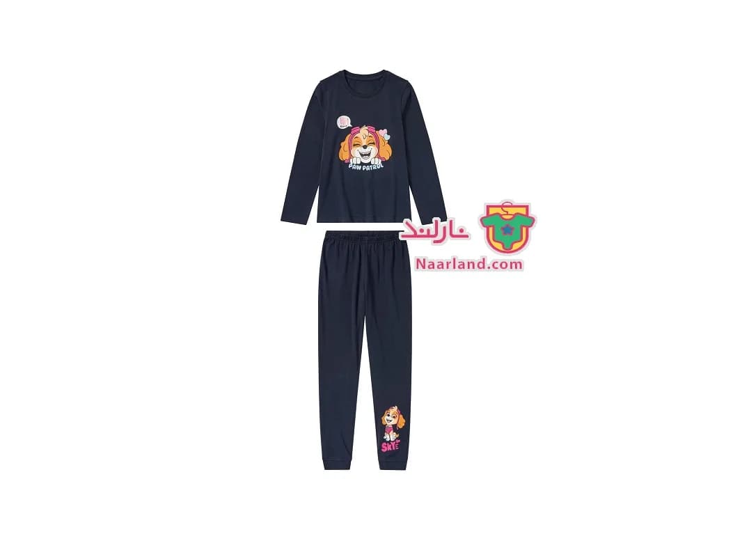 ست بلوز شلوار Paw Patrol سرمه ای طرح سگهای نگهبان
