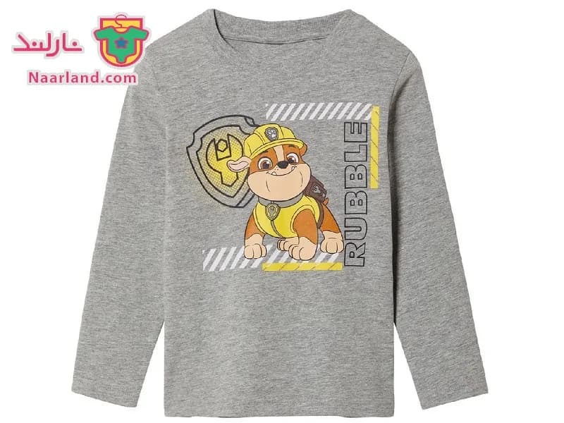 ست بلوز شلوار Paw Patrol سرمه ای خاکستری طرح سگهای نگهبان — تصویر ۳