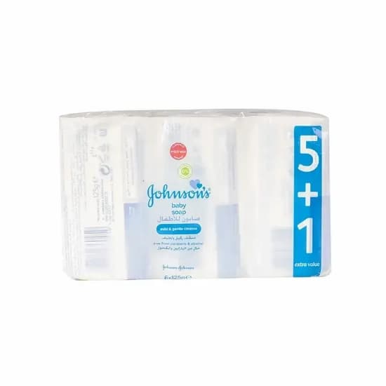 صابون بچه جانسون Johnson’s بسته 6 عددی — تصویر ۲