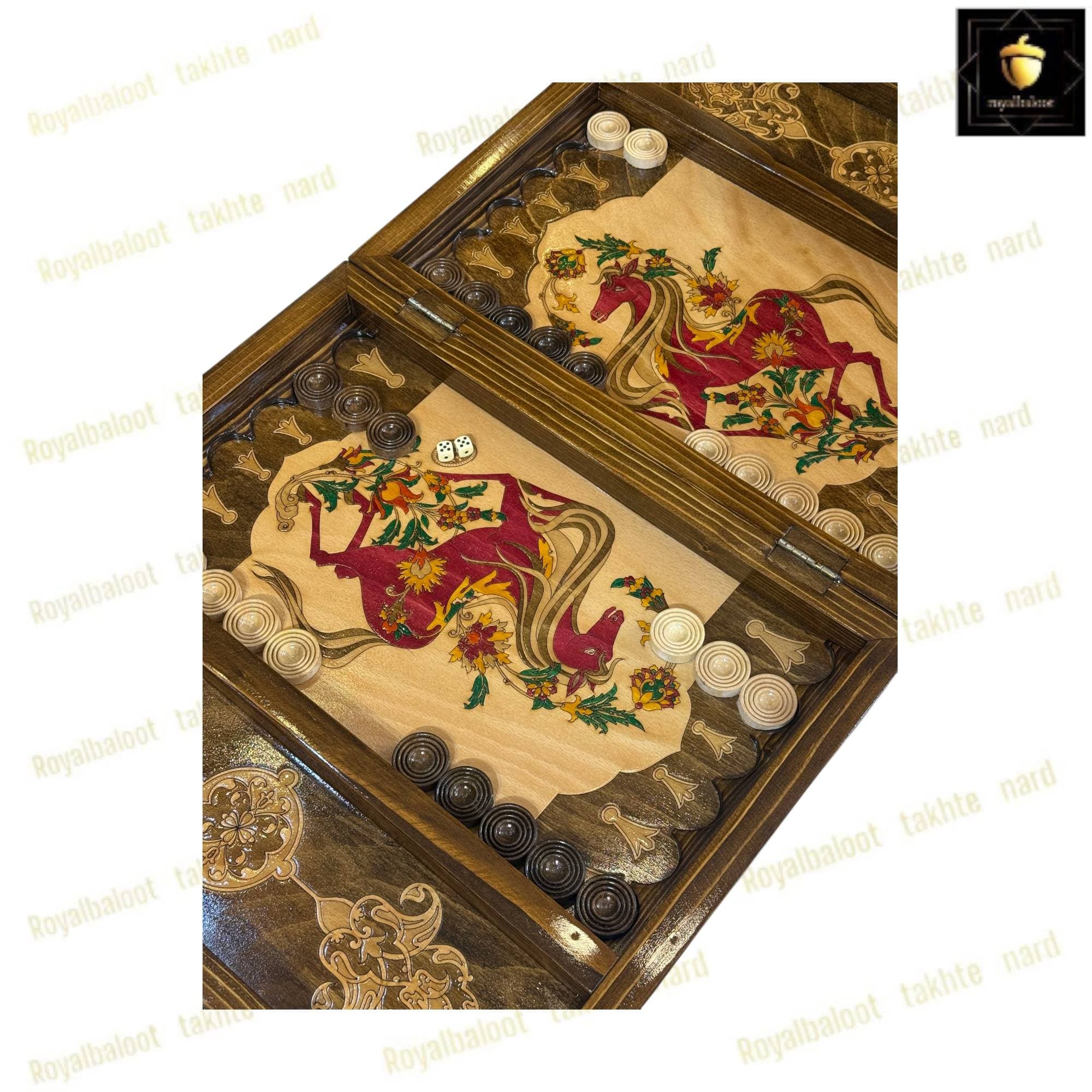 سه بازی راش معرق اسب سرخ کد 470 — تصویر ۵