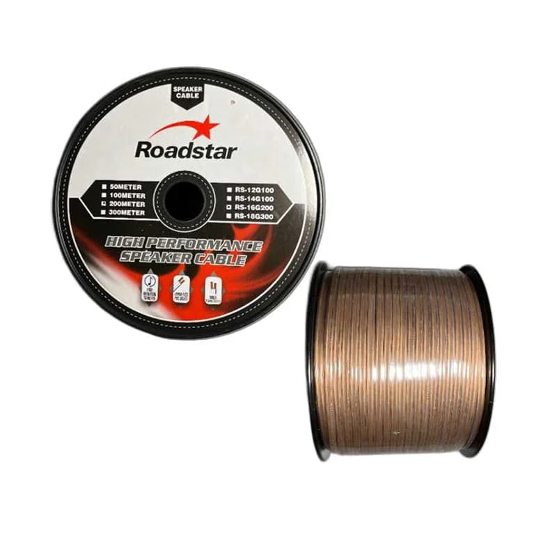 کابل و سیم برق ۱6 گیج متری روداستار Roadstar 16G
