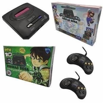 کنسول بازی سگا SEGA دو دسته حافظه دار (پلمپ) اورجینال — تصویر ۲