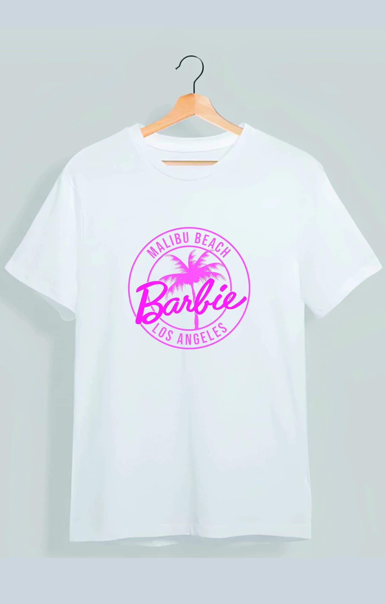 تیشرت اسپان طرح باربی barbie کد 77 — تصویر ۲