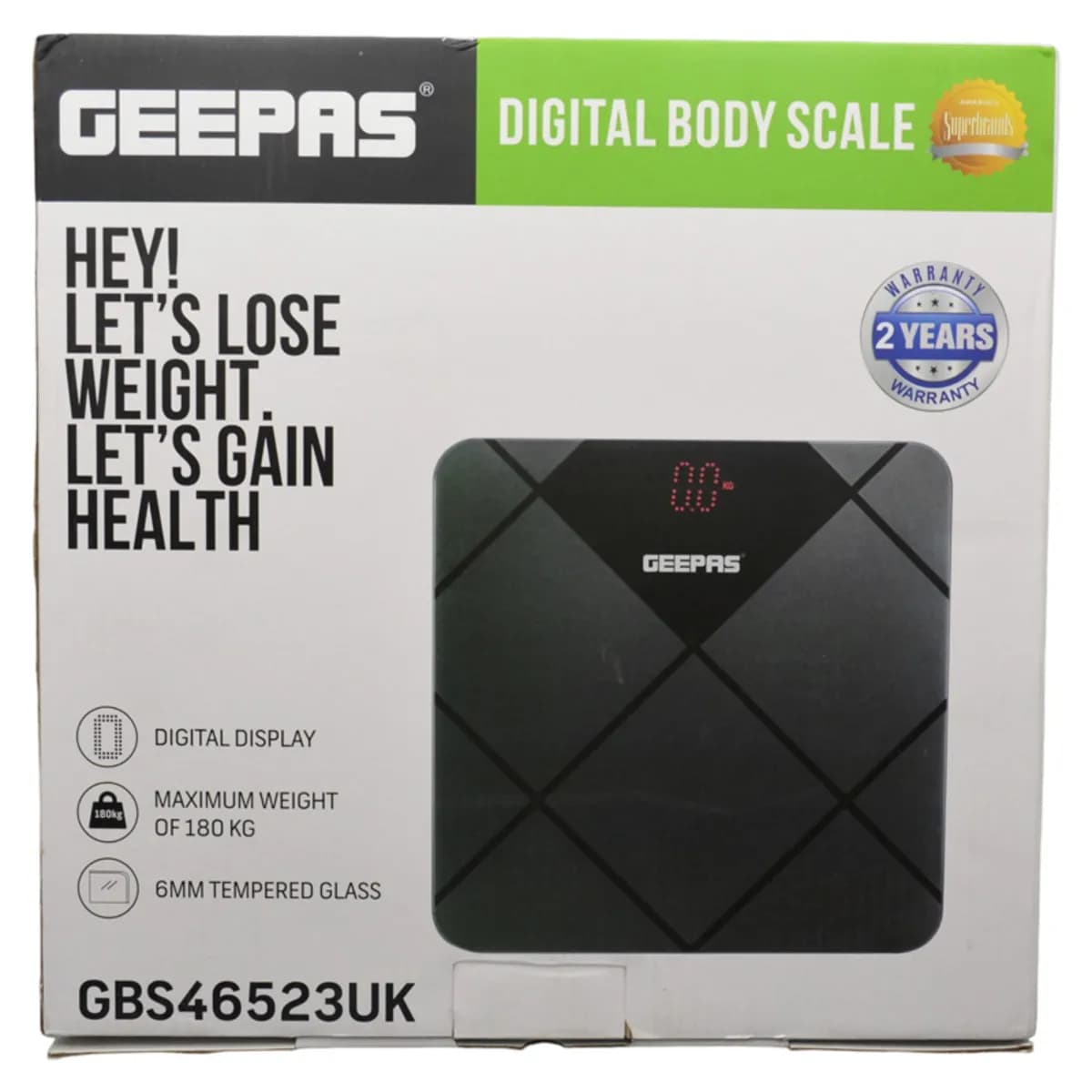 ترازو وزن کشی جیپاس مدل GBS46523UK — تصویر ۲