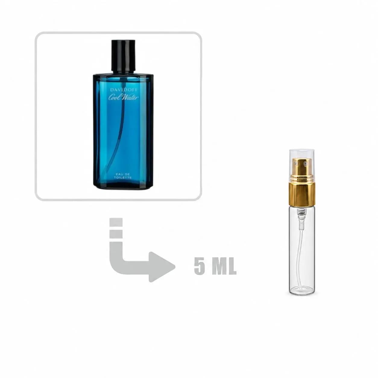 دکانت عطر ادکلن دیویدف کول واتر مردانه 5 میلی اصلی | DAVIDOFF – Cool Water for Men