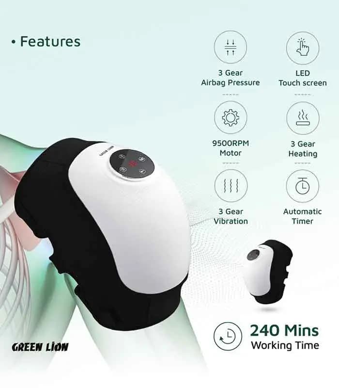 ماساژور 3 کاره زانو ، آرنج و شانه گرین لاین Green Lion Joint Massager — تصویر ۳