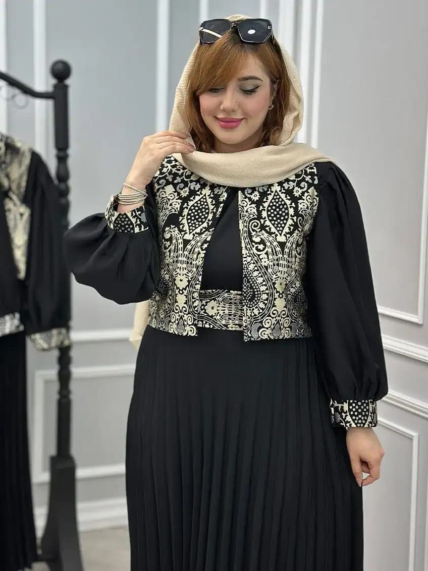 ست سه تیکه (ژیله سارافون و کمربند) گلبهار