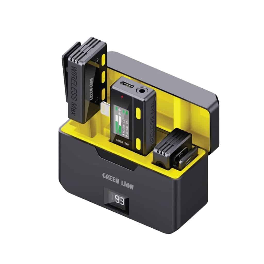 میکروفون بی سیم با کنترل از راه دور گرین Green Wireless Microphone with Remote Control