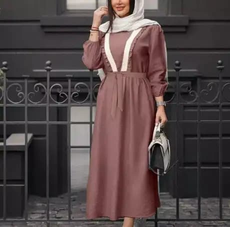 پیراهن بلند مدل آنجلی