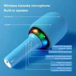 میکروفون کارائوکه کودکان Green Lion Kids 2 Karaoke Mic — تصویر ۴