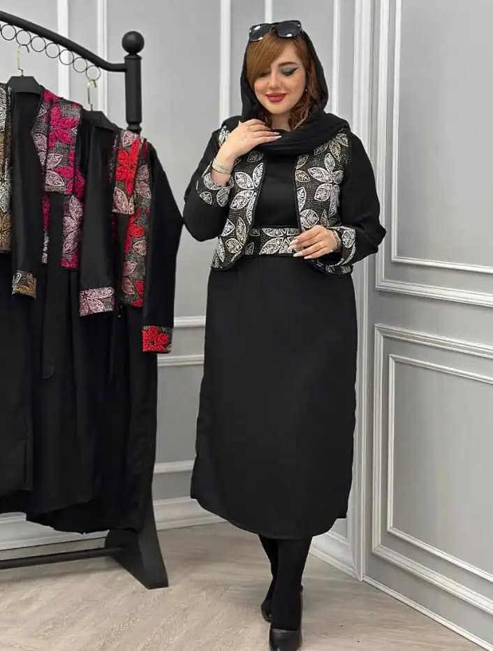 ست سه تیکه ( ژیله سارافون و کمربند) گلپر — تصویر ۴