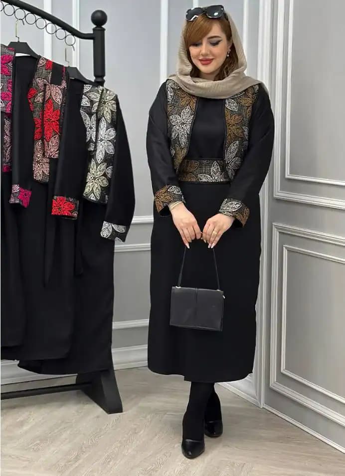 ست سه تیکه ( ژیله سارافون و کمربند) گلپر
