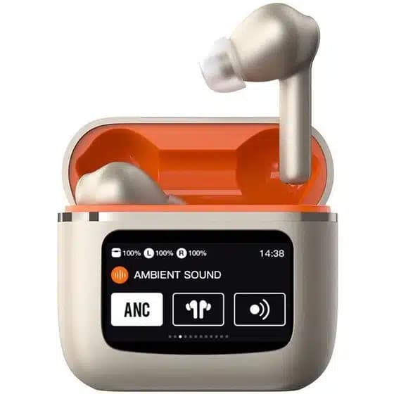 هدفون لمسی گرین لاین Green Lion TouchWave ANC LCD Touch Screen — تصویر ۲