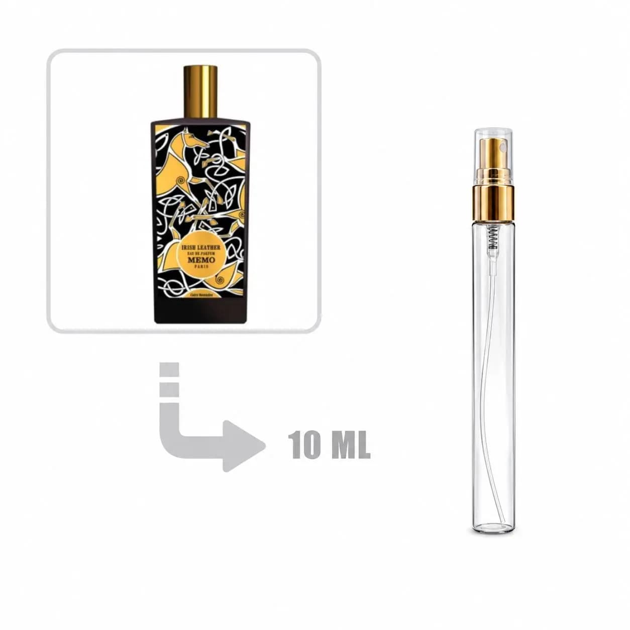 دکانت عطر ادکلن ممو پاریس آیریش لدر 10 میلی اصلی | Memo Paris – Irish Leather