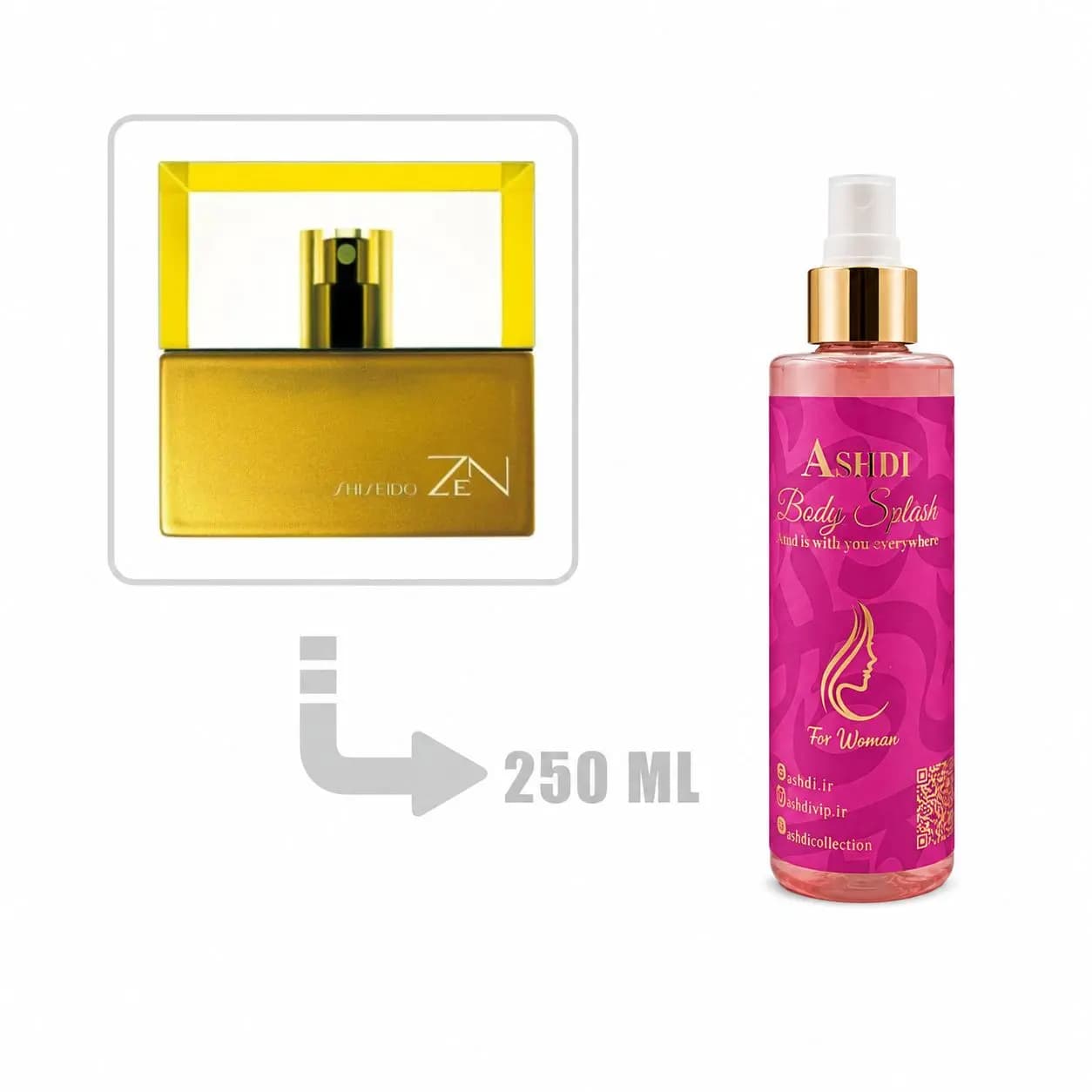 بادی اسپلش شیسیدو زن زنانه 250 میلی اصلی | SHISEIDO – Zen for Women