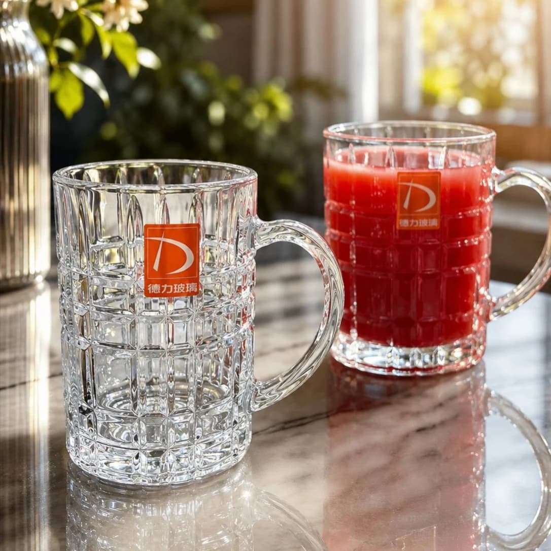 لیوان دسته دار دلی Deli طرح دار کد TZ4032-1B