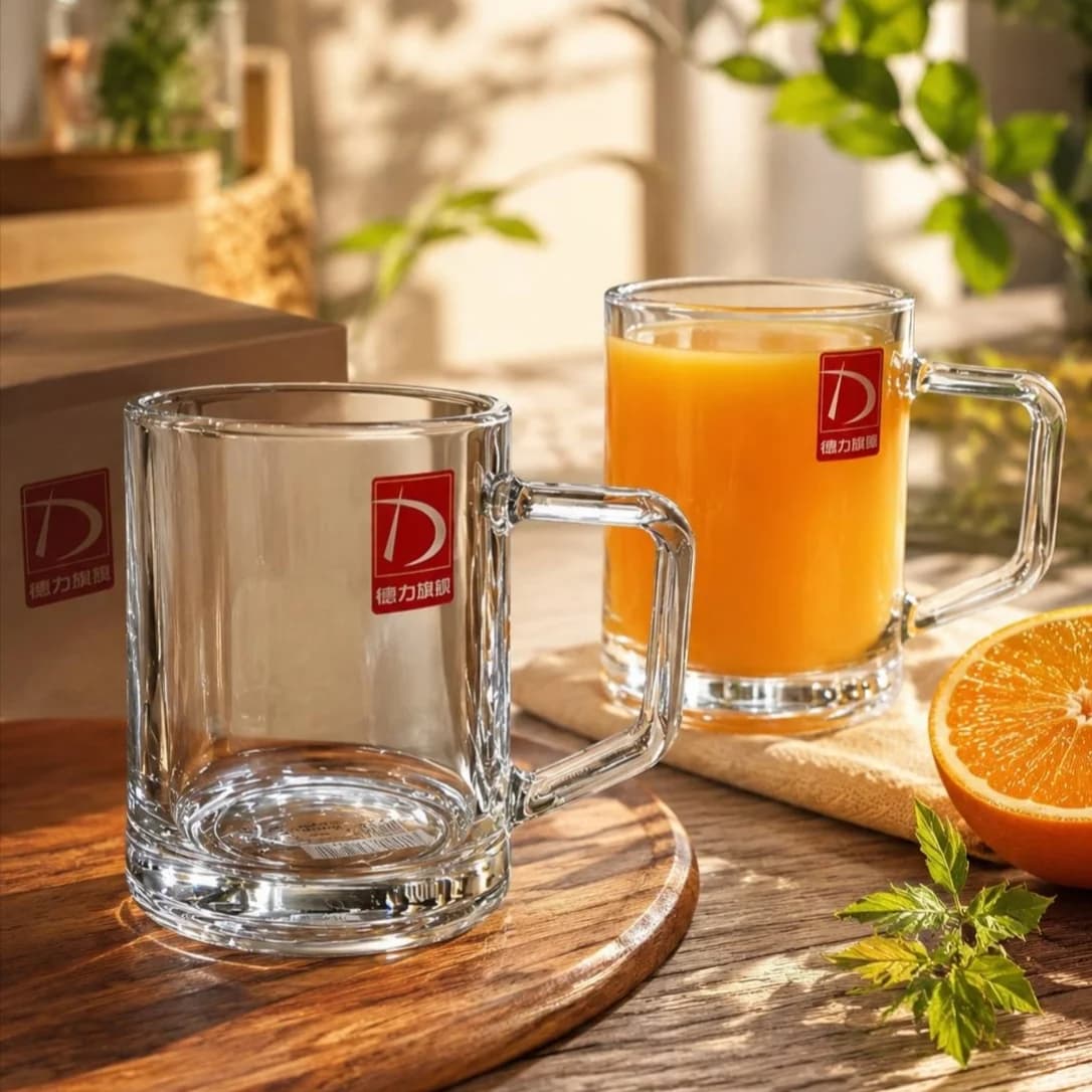 لیوان دسته دار دلی Deli ساده کد TZ5005