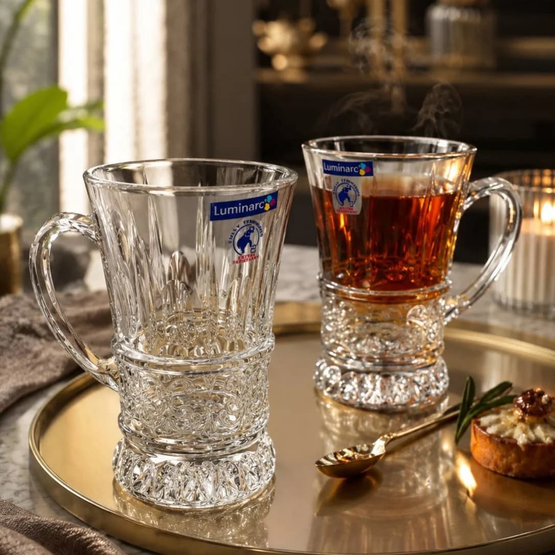 فنجان چایخوری پرستیژ لومینارک فرانسه درجه يك کد G4366 — تصویر ۲