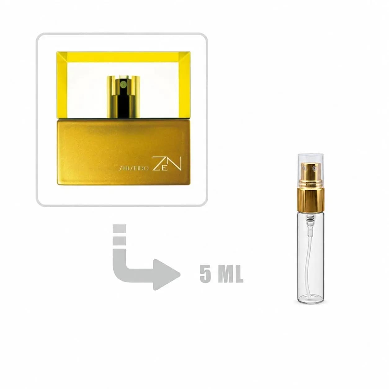دکانت عطر ادکلن شیسیدو زن زنانه 5 میلی اصلی | SHISEIDO – Zen for Women