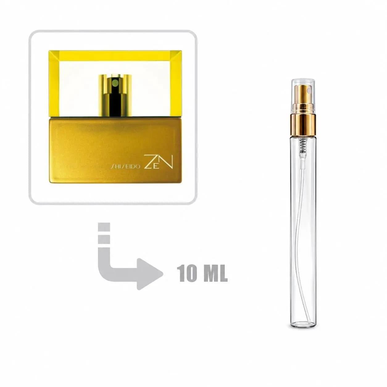 دکانت عطر ادکلن شیسیدو زن زنانه 10 میلی اصلی | SHISEIDO – Zen for Women
