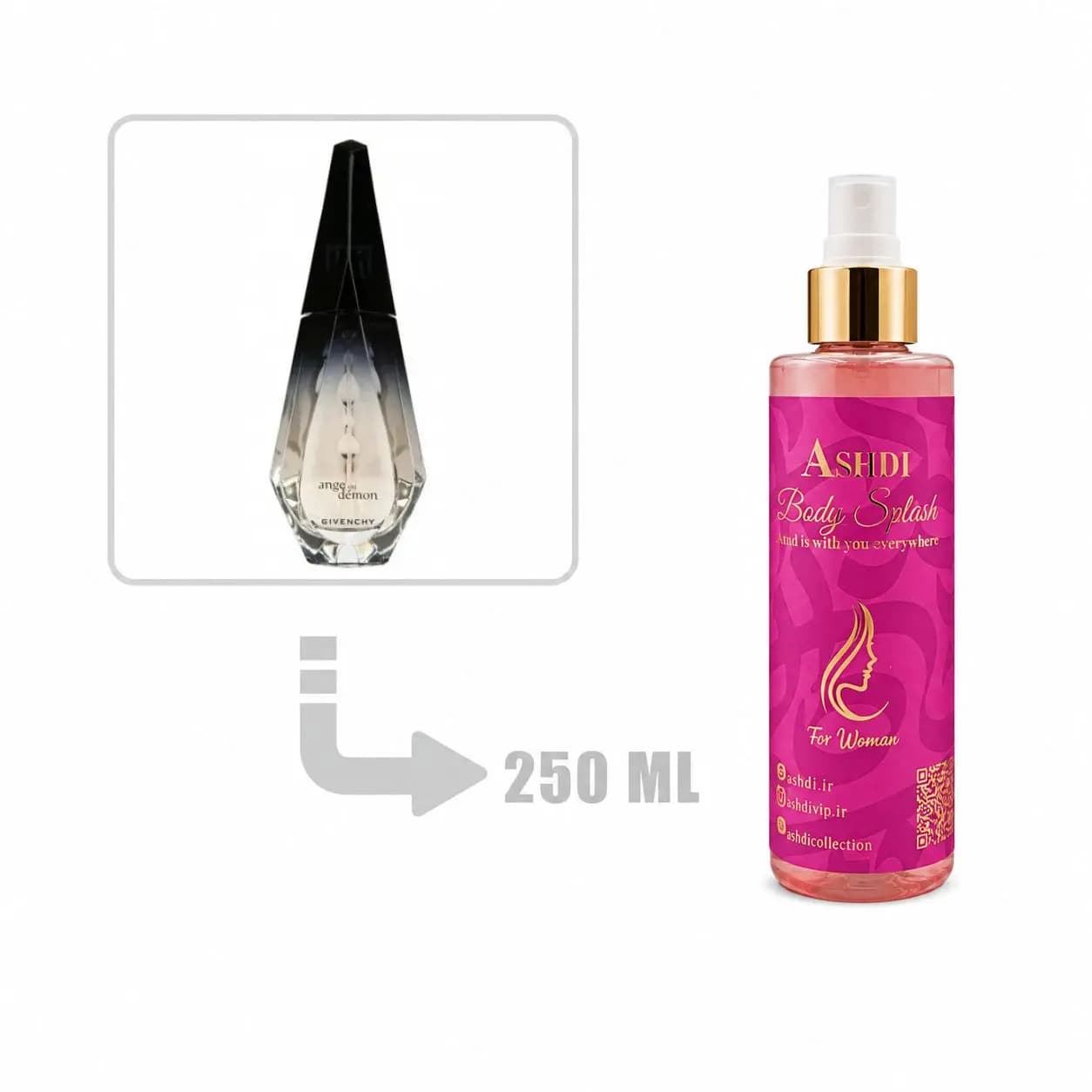بادی اسپلش جیوانچی آنجئو دمون 250 میلی اشدی | Givenchy Ange Ou Demon
