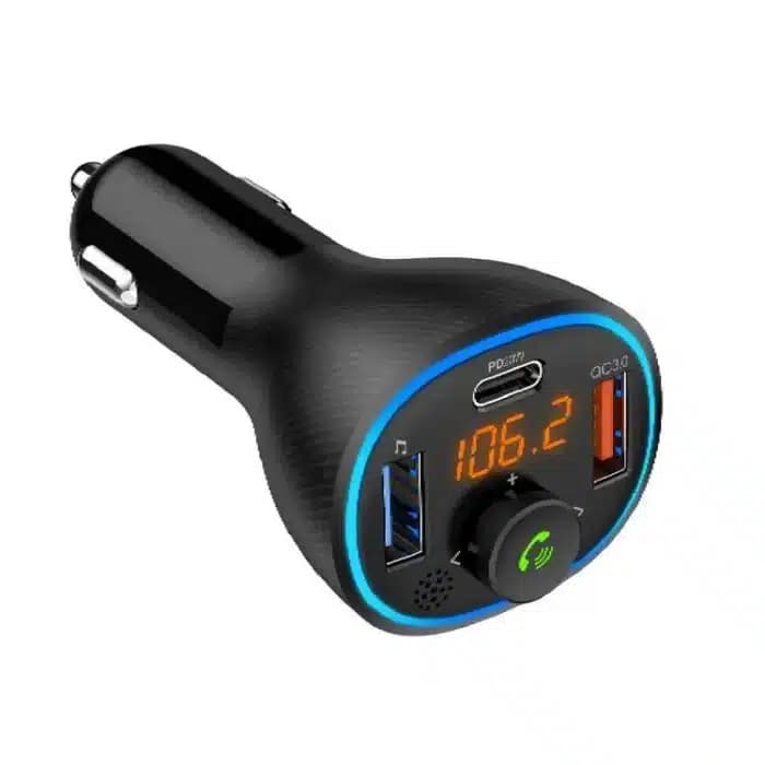 فندکی ماشین با فرستنده FM داخلی Green Lion Wireless Hands-Free Car Kit with Built-In FM Transmitter — تصویر ۳