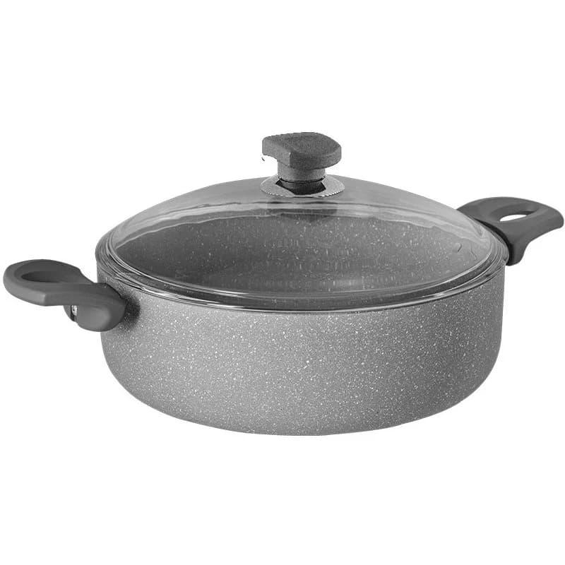نیم قابلمه ریوالد Riwald سایز 32 مدل یورک طوسی کد 6506132-0114 — تصویر ۲