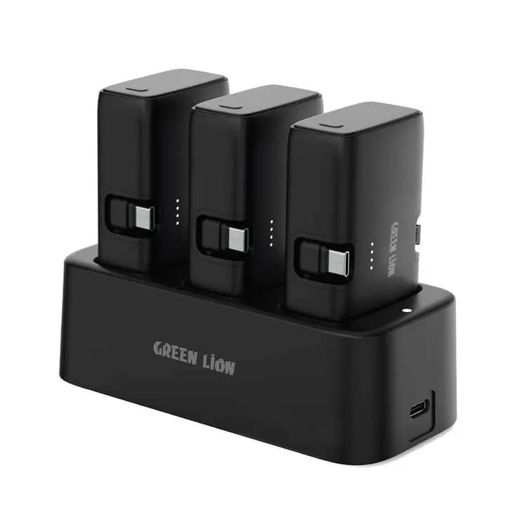 پک سه عددی پاوربانک و شارژر گرین لاین Green Lion 3in1 Power Bank Station — تصویر ۲