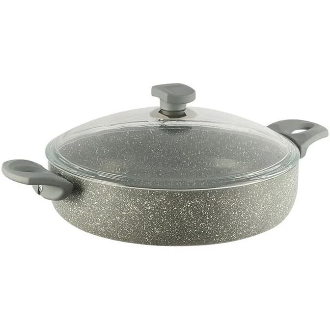 قابلمه کوتاه ریوالد Riwald سایز 40 مدل یورک طوسی کد 6504140-0114