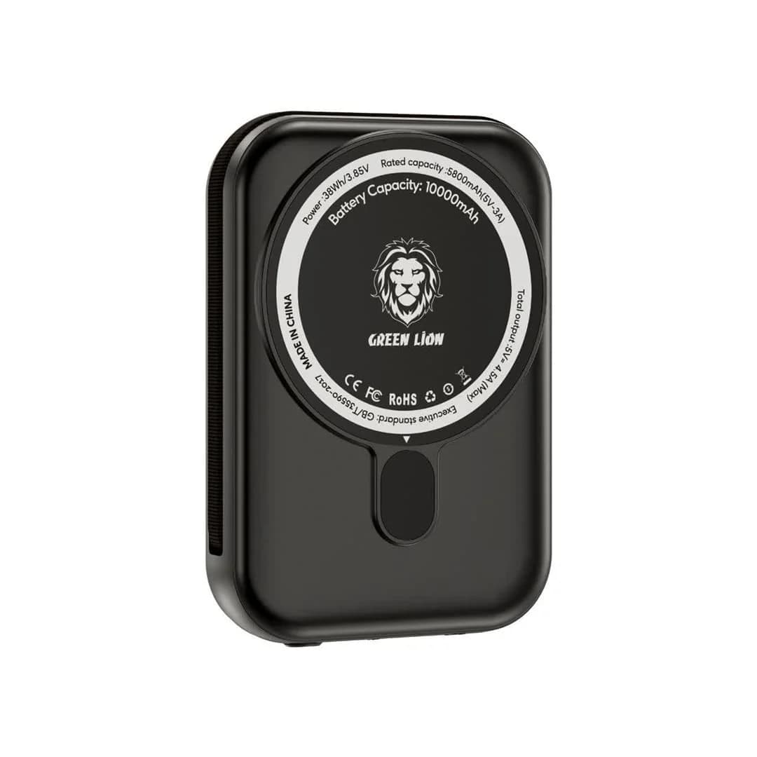 پاوربانک مگ سیف موناکو گریپ 10000 میلی آمپر گرین Green Lion Monaco Grip 10000mAh — تصویر ۴