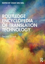 کتاب Routledge Encyclopedia of Translation Technology