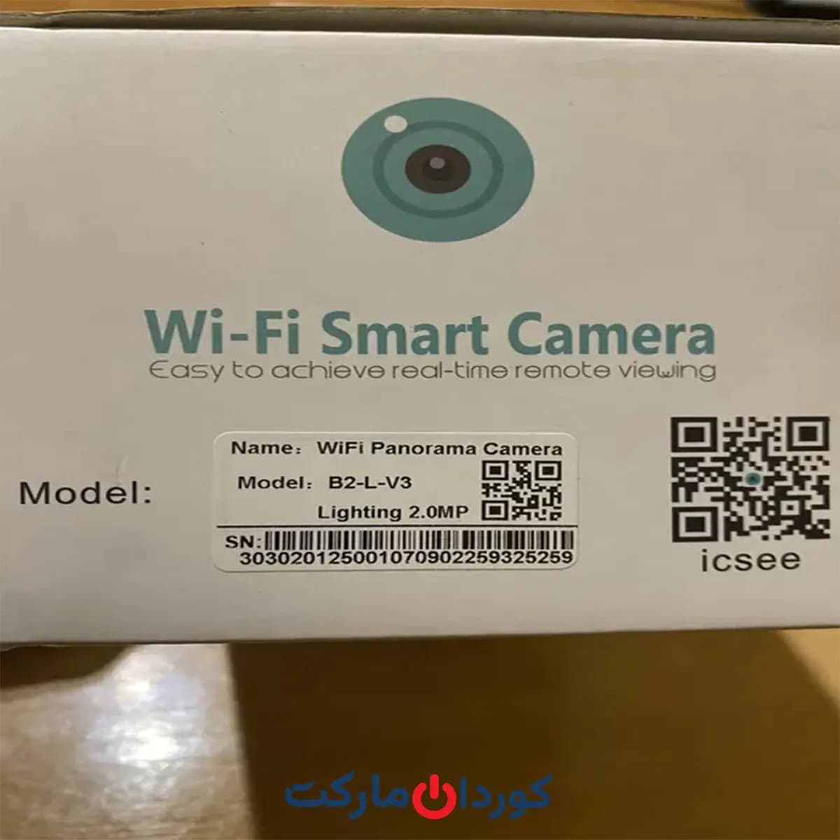 دوربین مداربسته بی سیم وای فای 360درجەمدل B2-L-V3 — تصویر ۲