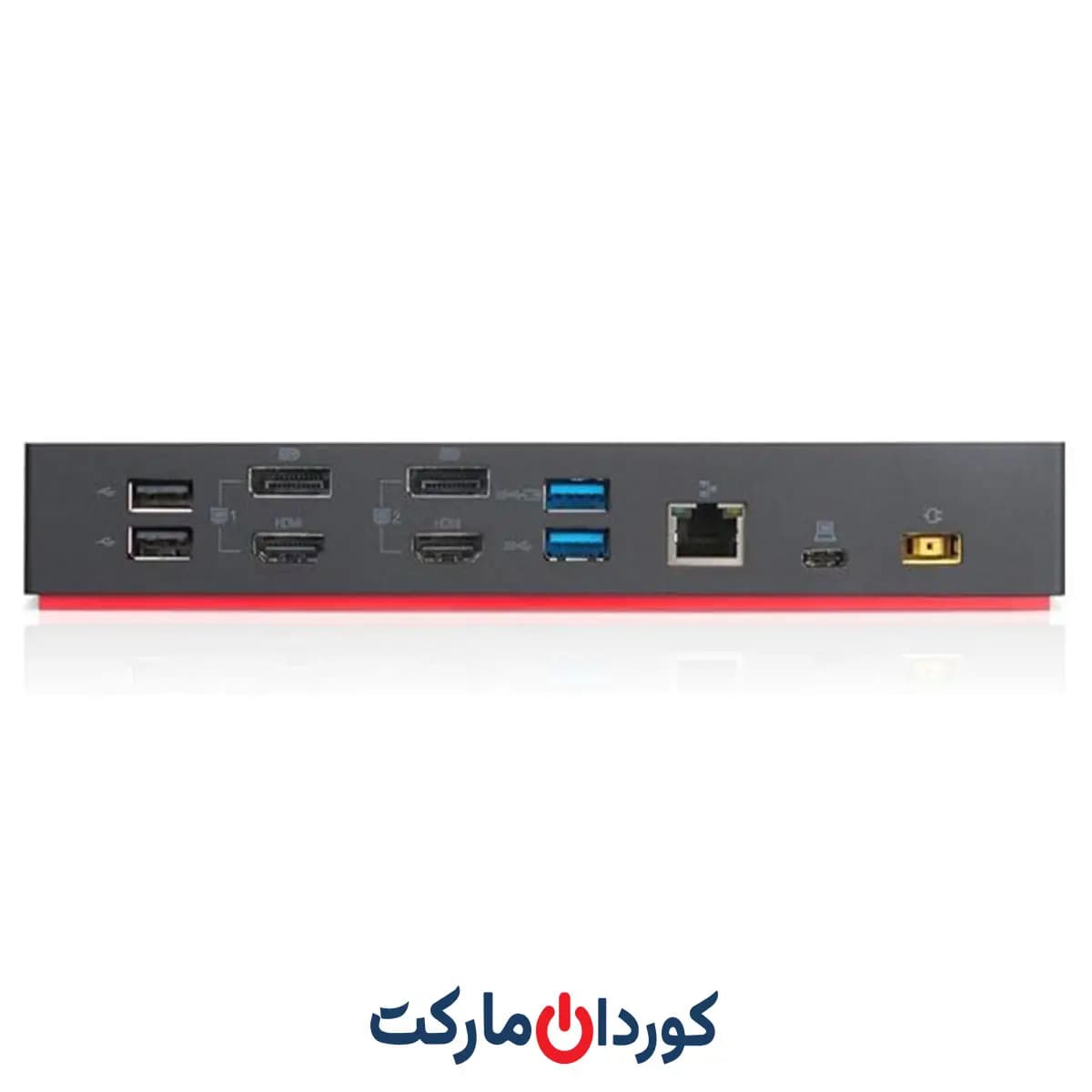 هاب داک استیشن USB-C لنوو تینک‌پد 4K Lenovo ThinkPad مدل DUD9011D1 — تصویر ۲